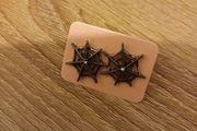 Halloween Spider Web  earrings