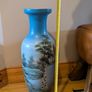 Tall hand painted vase Image 3