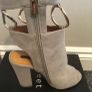 Size uk4 grey suede shoes Image 4