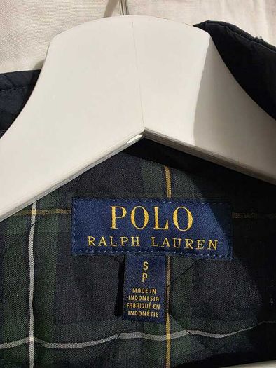 Polo Ralph Lauren Icon Logo Insulated Quilted Harrington Jacket - Navy