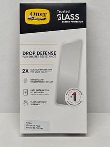 Otterbox 77-88921 Value Glass Screen Protector for iPhone 14 Pro Max, Tempered Glass, X2 Scratch Protection, Drop and Splint Protection,Clear