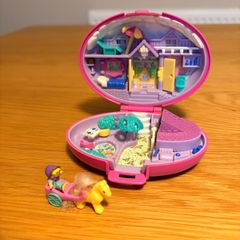 Vintage 1995 - Polly Pocket Palomino Pony - Pony Parade - Bluebird Toys