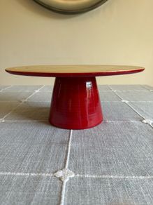 Bamboo cake stand