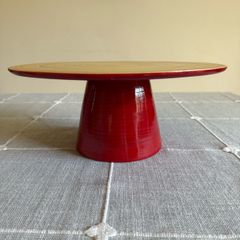 Bamboo cake stand