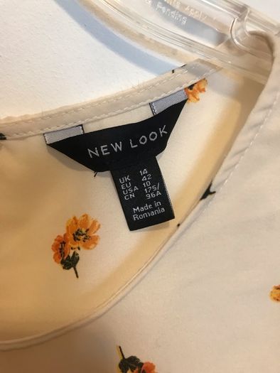 Vero Moda floral top size 14 New without tags