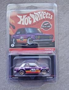 Hot Wheels Red Line Club RLC 71 Datsun 510 Purple 1:64 Diecast Limited