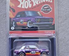 Hot Wheels Red Line Club RLC 71 Datsun 510 Purple 1:64 Diecast Limited