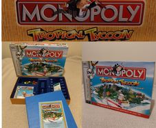 Monopoly Tropical Tycoon DVD Board Game