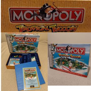 Monopoly Tropical Tycoon DVD Board Game
