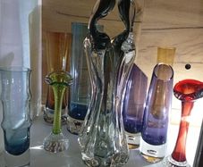 Murano Art Glass lovers vase 34cm 1721g