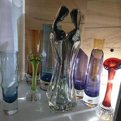 Murano Art Glass lovers vase 34cm 1721g