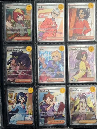 Pokemon Cards 99 Trainer Full Arts