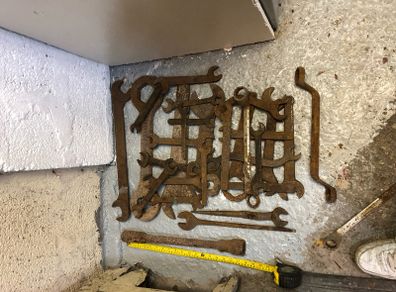 Vintage spanner/wrenches