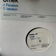 2002  umek fenation/jakaton 12" vinyl