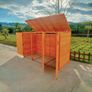 Wheelie Bin Storage with Hydraulic Arms 3 Bay Image 3