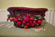 Vintage Large Wicker Basket