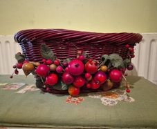 Vintage Large Wicker Basket