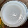 Vintage Mid Century Anchor Hocking Fire King Ovenproof Milk Glass Bowl with Handle 1960 1970s Image 6