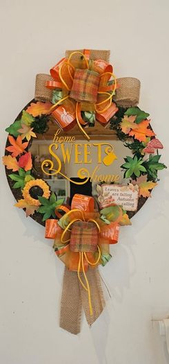 Handmade "Home Sweet Home" Room Sign