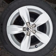 15" Vw Polo,  Alloys with tyres