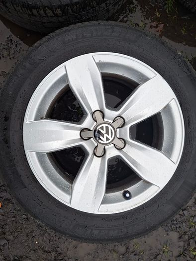 15" Vw Polo,  Alloys with tyres