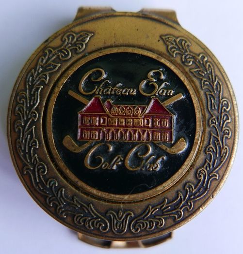 Chateau Elan Golf Club (Georgia) Flat Metal Logo Golf Ball Marker