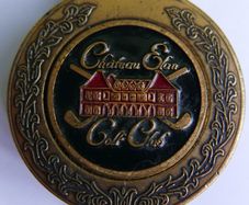 Chateau Elan Golf Club (Georgia) Flat Metal Logo Golf Ball Marker