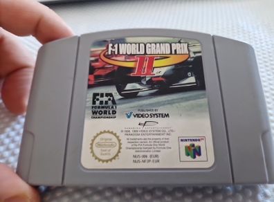 F1 World Grand Prix 2 Formula 1 World Championship Nintendo 64 N64 Games Original