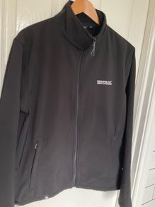 regatta black softshell jacket