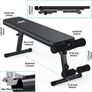 Adjustable Weight Bench Home Gym Weight Lifting & Sit Up Abdominal Bench Flat Exercise Workout Bench Image 2
