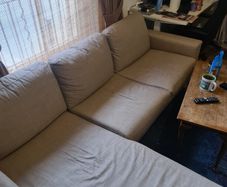 3-Seater sofa with chaise longue