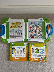 LeapFrog LeapStart Interactive Learning System + 2 Books