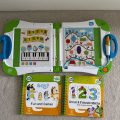 LeapFrog LeapStart Interactive Learning System + 2 Books