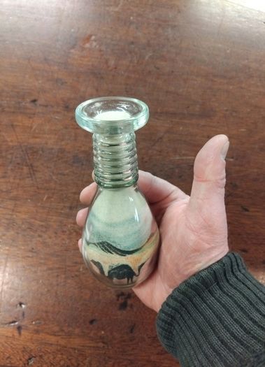 Sand in Bottle Ornament