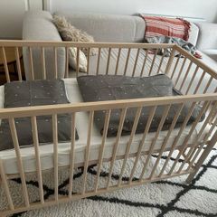 IKEA SNIGLAR 2-Piece Baby Furniture Set, Crib and Changing Table