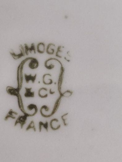 Lovely Limoge Hanging Plate.