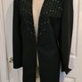 Jacques Vert Black Sequined Dressy blazer Size 18 Image 3
