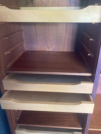Unique Mid-Century - vintage -storage bureau