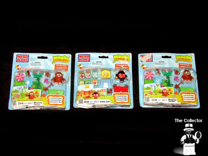 Moshi Monsters Mega Bloks Set #80618 Seed Cart  Brand New Sealed  Also Compatible With Lego And Other Brands