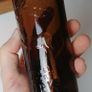32 - Vintage Kiloh Beer Bottle Embossed Letters Brown Glass Cork Image 7