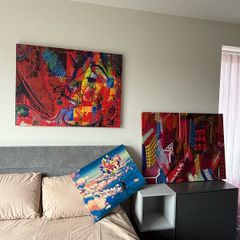 3 x canvas