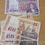 Irish Bank Notes - Meab 1 Punt / Pound Collection - FIVE Notes Image 6