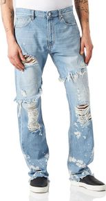 Just Cavalli Men's Jeans Trousers with 5 Pockets S01LA0144N31990, 470 Indigo, 30 / M