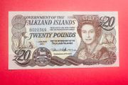Falkland. Islands   20 Pounds. 1984   Pick 15a Scarce.uncirculated
