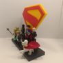Superman Minifigure Display Set Image 2