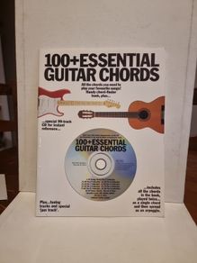 100+ essential guitar chords. With CD.