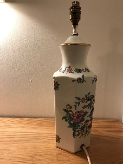 Vintage Large Aynsley Table Lamp
