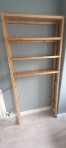Ikea bathroom shelving unit