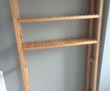Ikea bathroom shelving unit