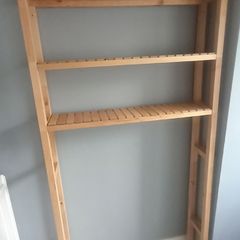 Ikea bathroom shelving unit